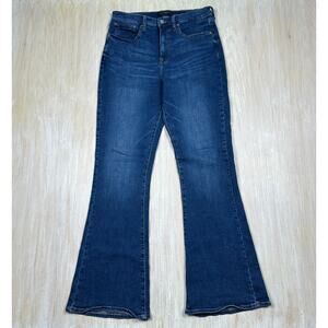 Lucky Brand Stevie High Rise Stretch Denim Retro Y2K Festival Flare Jeans 10